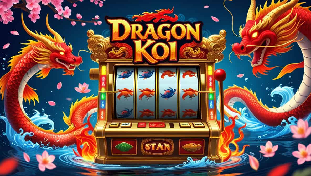 Dragon Koi CQ9 Slot Bertema Naga dan Ikan Koi yang Sarat Keberuntungan